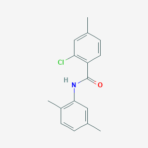 2-chloro-N-(2,5-dimethylphenyl)-4-methylbenzamide