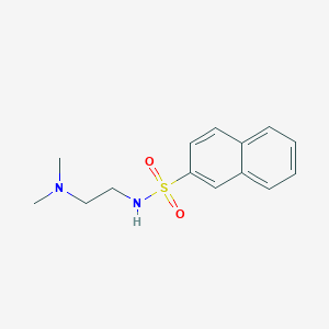 molecular formula C14H18N2O2S B5872722 N-[2-(dimethylamino)ethyl]-2-naphthalenesulfonamide 