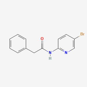 molecular formula C13H11BrN2O B5872864 N-(5-bromo-2-pyridinyl)-2-phenylacetamide 