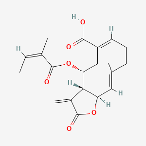 molecular formula C20H24O6 B587287 去甲松叶菊碱 CAS No. 956384-55-7