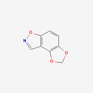 molecular formula C8H5NO3 B587297 2H-[1,3]Dioxolo[4,5-e][1,2]benzoxazole CAS No. 155181-15-0