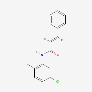 molecular formula C16H14ClNO B5872984 N-(5-chloro-2-methylphenyl)-3-phenylacrylamide CAS No. 73108-67-5