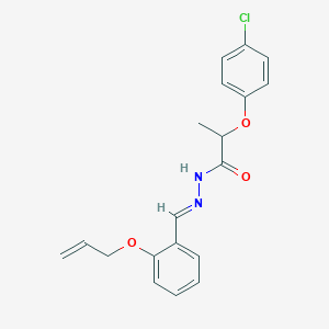 N'-[2-(allyloxy)benzylidene]-2-(4-chlorophenoxy)propanohydrazide
