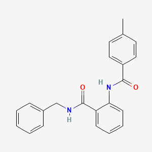 N-benzyl-2-[(4-methylbenzoyl)amino]benzamide