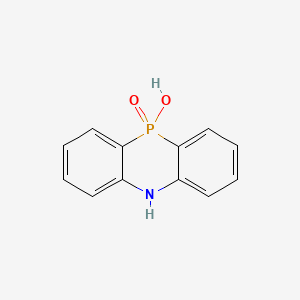 molecular formula C12H10NO2P B5873283 5,10-dihydro-10-phenophosphazinol 10-oxide CAS No. 472-43-5