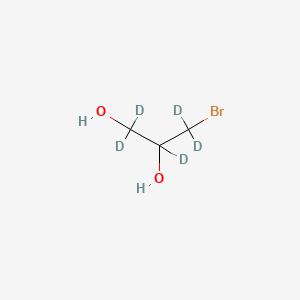 3-Bromo-1,1,2,3,3-pentadeuteriopropane-1,2-diol