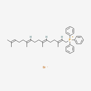 molecular formula C38H48BrP B587351 Geranylgeranyltriphenylphosphonium Bromide CAS No. 57784-37-9