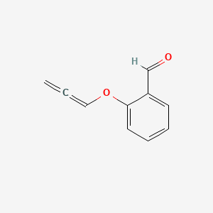 molecular formula C10H8O2 B587352 2-(Propadienyloxy)benzaldehyde CAS No. 153933-58-5