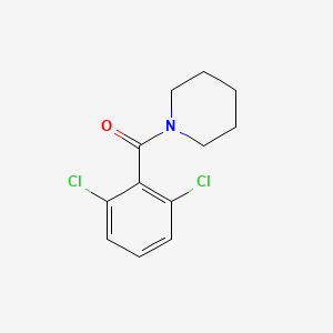 molecular formula C12H13Cl2NO B5873529 1-(2,6-dichlorobenzoyl)piperidine 