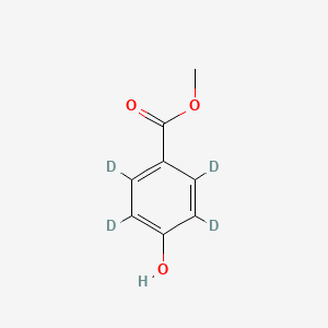 molecular formula C8H8O3 B587354 2,3,5,6-四氘代对羟基苯甲酸甲酯 CAS No. 362049-51-2