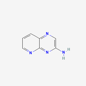 molecular formula C7H6N4 B587363 Pyrido[2,3-b]pyrazin-3-amine CAS No. 155535-24-3