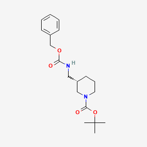(S)-1-Boc-3-(Cbz-amino-methyl)-piperidine