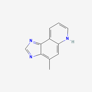molecular formula C11H9N3 B587369 4-Methyl-1H-imidazo[4,5-F]quinoline CAS No. 147057-21-4