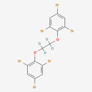molecular formula C14H8Br6O2 B587370 1,2-双(2,4,6-三溴苯氧基)乙烷-d4 CAS No. 1794620-64-6