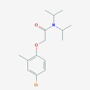 2-(4-bromo-2-methylphenoxy)-N,N-diisopropylacetamide