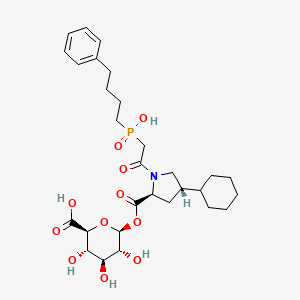 Fosinoprilat Acyl-|A-D-Glucuronide