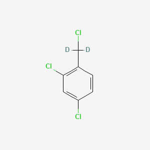B587414 2,4-Dichlorobenzyl Chloride-d2 CAS No. 1246817-90-2