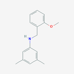 (3,5-dimethylphenyl)(2-methoxybenzyl)amine