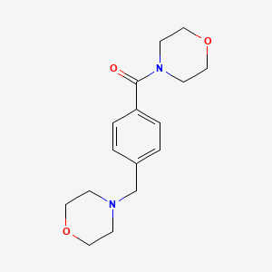 4-[4-(4-morpholinylcarbonyl)benzyl]morpholine