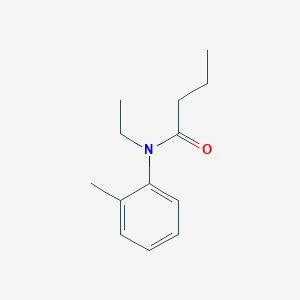 N-ethyl-N-(2-methylphenyl)butanamide