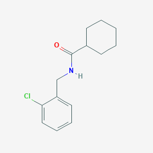 N-(2-chlorobenzyl)cyclohexanecarboxamide