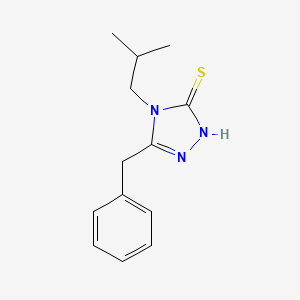 molecular formula C13H17N3S B5874351 5-benzyl-4-isobutyl-4H-1,2,4-triazole-3-thiol 