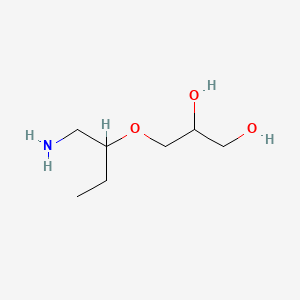 3-((1-Aminobutan-2-yl)oxy)propane-1,2-diol