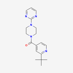 2-[4-(2-tert-butylisonicotinoyl)-1-piperazinyl]pyrimidine