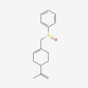 molecular formula C15H18OS B587442 (4R)-Perillyl Phenyl Sulfoxide CAS No. 1246812-26-9