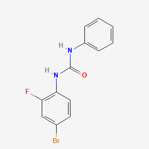 N-(4-bromo-2-fluorophenyl)-N'-phenylurea