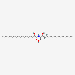 molecular formula C36H71NO4 B587444 N-2-hydroxystearoylsphingosine CAS No. 34249-41-7