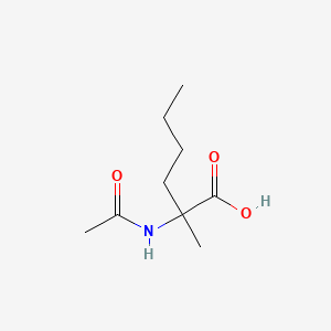 molecular formula C9H17NO3 B587447 N-Acetyl-2-methylnorleucine CAS No. 147254-04-4