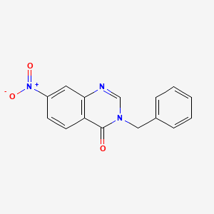 3-benzyl-7-nitro-4(3H)-quinazolinone