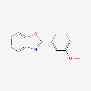 molecular formula C14H11NO2 B5874562 2-(3-Methoxyphenyl)benzo[d]oxazole 