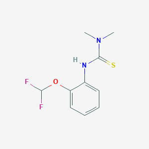 N'-[2-(difluoromethoxy)phenyl]-N,N-dimethylthiourea