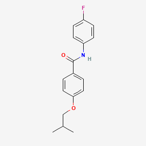 N-(4-fluorophenyl)-4-isobutoxybenzamide