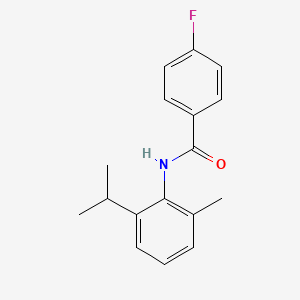 4-fluoro-N-(2-isopropyl-6-methylphenyl)benzamide