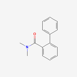 molecular formula C15H15NO B5874640 N,N-dimethyl-2-biphenylcarboxamide CAS No. 13737-32-1