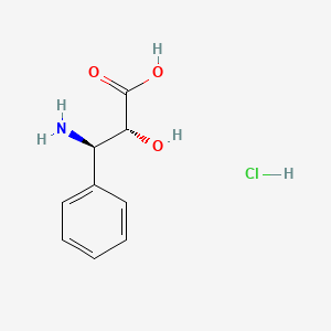 (2R,3R)-3-amino-2-hydroxy-3-phenylpropanoic acid;hydrochloride