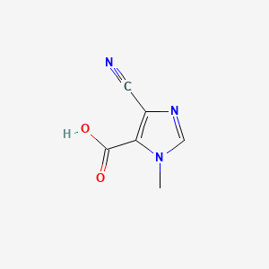 4-cyano-1-methyl-1H-imidazole-5-carboxylic acid