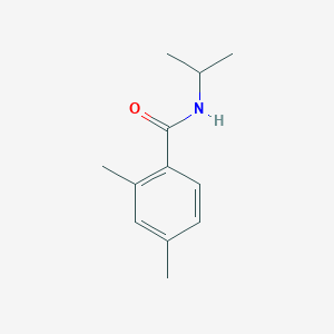 molecular formula C12H17NO B5874742 N-isopropyl-2,4-dimethylbenzamide 