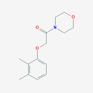 molecular formula C14H19NO3 B5874749 4-[(2,3-dimethylphenoxy)acetyl]morpholine 