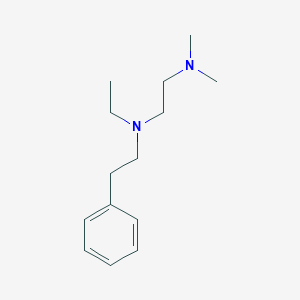 N-ethyl-N',N'-dimethyl-N-(2-phenylethyl)-1,2-ethanediamine