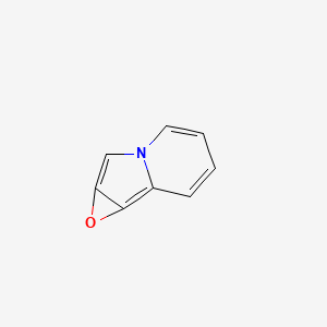 molecular formula C8H5NO B587497 Oxireno[a]indolizine CAS No. 157212-84-5