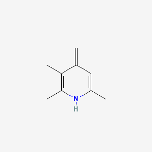 molecular formula C9H13N B587537 2,3,6-Trimethyl-4-methylene-1,4-dihydropyridine CAS No. 144486-79-3