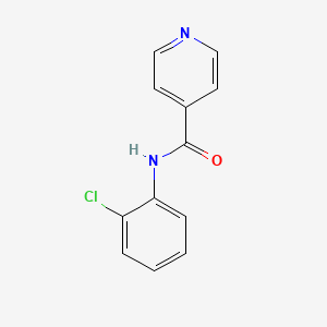 molecular formula C12H9ClN2O B5875661 N-(2-chlorophenyl)isonicotinamide 