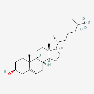 molecular formula C27H46O B587568 胆固醇-d4 CAS No. 956029-28-0