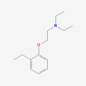 molecular formula C14H23NO B5875928 N,N-diethyl-2-(2-ethylphenoxy)ethanamine 