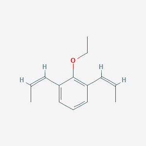 molecular formula C14H18O B587605 2-Ethoxy-1,3-di[(1Z)-1-propen-1-yl]benzene CAS No. 149388-82-9