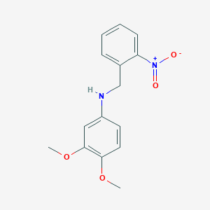 (3,4-dimethoxyphenyl)(2-nitrobenzyl)amine